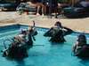 Bonita Cronje - learning how to scuba dive